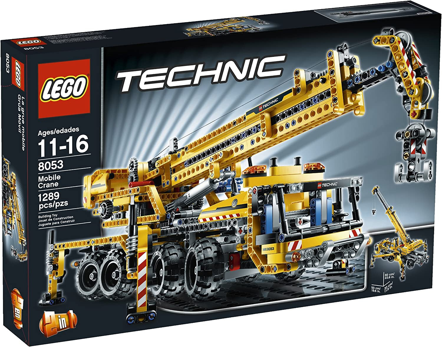 Lego 8053 Technic Mobile Crane - Brand New Sealed Box - Free Shipping