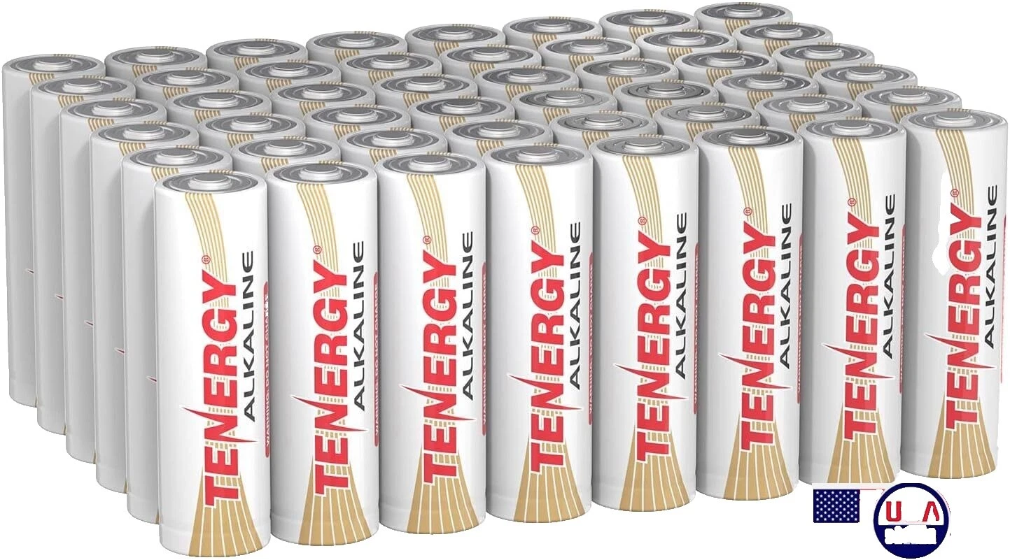 Tenergy AA Baterías de un solo uso