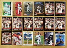 Johan Santana Lot Of 18 Mixed Brands 2004-2012 EX-NM+