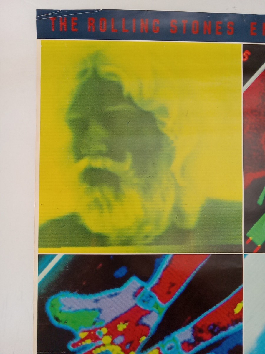 Vintage Rare The Rolling Stones Emotional Rescue Double Sided