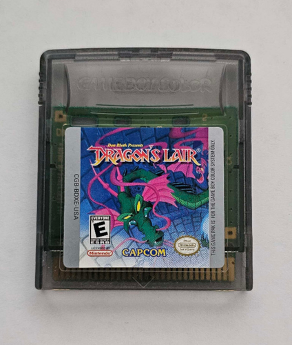 Dragon's Lair (Gameboy Color GBC, 2001) Cartridge AUTHENTIC TESTED WORKING