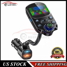 30W Car Bluetooth FM Transmitter Radio MP3 Wireless Adapter Hands-Free Charger