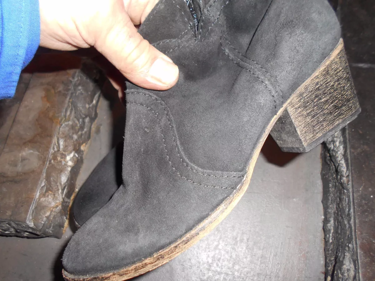 Bottines mango daim sale