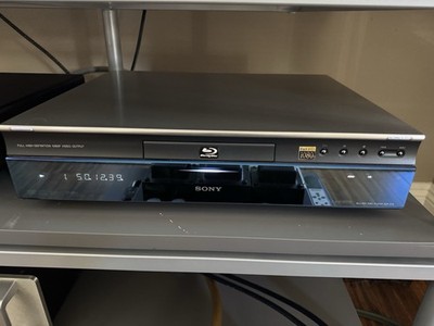 Sony Flagship BDP-S1 Blu-Ray Disc Player - Full HD 1080p HDMI - Tested & Working
