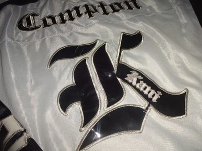 KARL KANI Trikot SCHWARZ-WEIß *Compton* Gr. XXL GUTER ZUSTAND