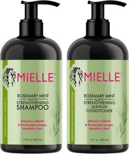 Mielle Rosemary Mint Strengthening Shampoo & Leave in Conditioner (Set of 2)