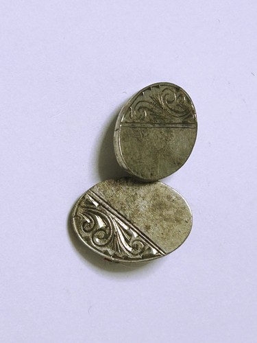 LW&G Hallmarked Sterling Silver Cuff Links