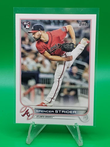 Spencer Strider 2022 Topps Rookie RC #509 Atlanta Braves