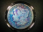 1885 MORGAN SILVER DOLLAR BEAUTIFULLY TONED GOOD QUALITY M-1224