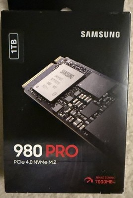 *New* Samsung 980 PRO 1TB SSD  |  PCIe 4.0  |  M.2 2280  (MZV8P1T0B/AM)