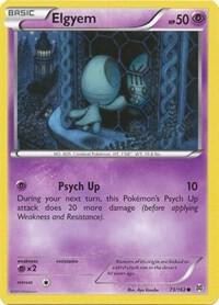 Elgyem Common XY - BREAKthrough 73/162 NM English Pokemon Card