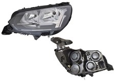 Hauptscheinwerfer rechts elektrisch H18 H9 für Peugeot 208 II UB_ UP_ UW_ UB