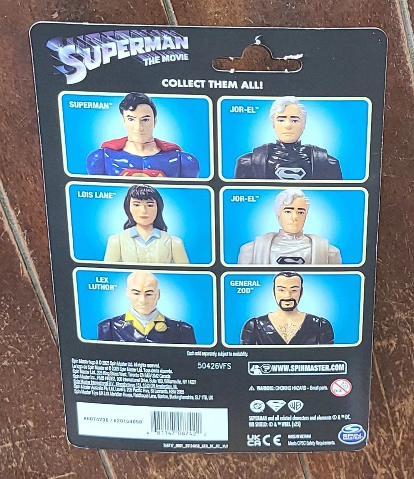 DC Superman La Película (2025) SUPERMAN 4" ¡Figura con Accesorio! #20154058 Foto 2 de 2