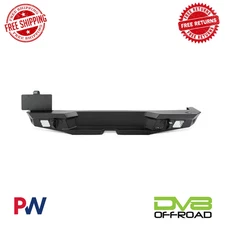 DV8 Offroad MTO Series Rear Bumper For 2018-2025 Jeep Wrangler JL RBJL-13