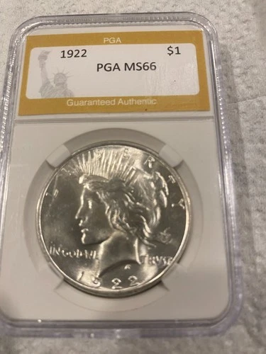1922 Peace Silver Dollar MS66