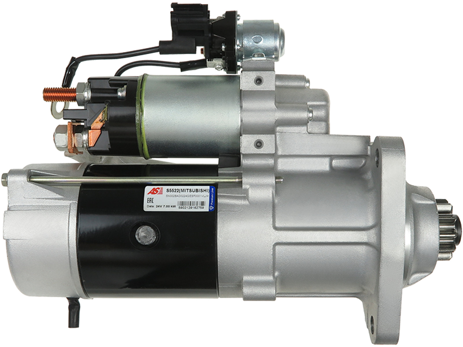 Brand New Starter Motor 24V 7kW 11T for MAN TGS II 26.580 2020- OE M9T86171