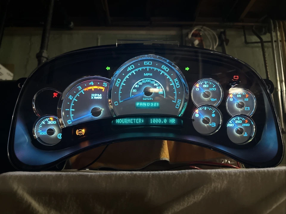 Cuadro de instrumentos Chevy/GMC Silverado Sierra LB7 LLY 2003-2005 Duramax 15224144 Foto 4 de 4