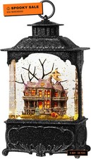 Halloween Snow Globe Lantern Haunted House Halloween Decorations