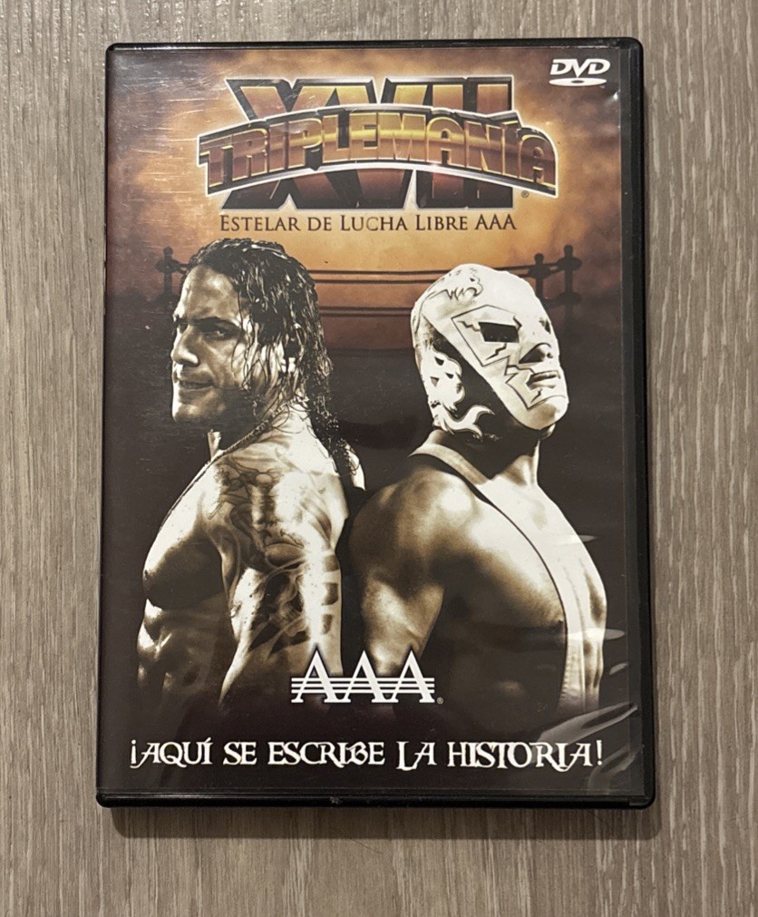 Triplemania wrestling AAA Estelar De Lucha Libre Mexican wrestling UK Seller