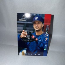 1997 Pinnacle Field Of Vision #PP88 Museum Collection Derek Jeter Yankees