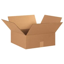 GRAINGER APPROVED 11R381 PK 25 Shipping Box,15x15x6 in 11R381