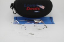 NEW SILHOUETTE 5515 CN 7110 GUNMETAL GREY AUTHENTIC EYEGLASSES 48-18