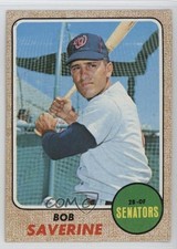 1968 Topps Bob Saverine #149 8we