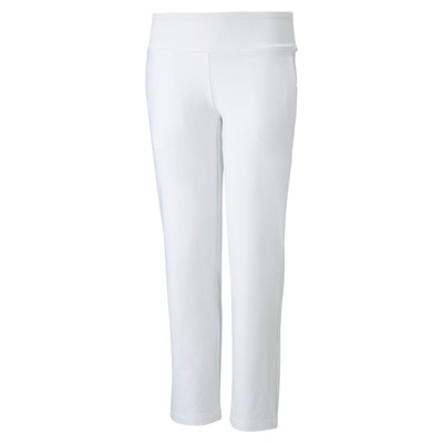 Puma Girls Pant - bright white /Gr: 164