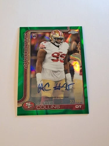 2025 Topps Chrome Alfred Collins Refractor (RAW)