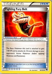 Fighting Fury Belt 99/122 BREAKpoint Uncommon Trainer