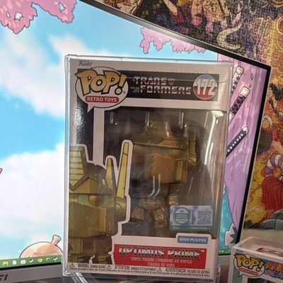 Funko Pop! Transformers Optimus Prime Gold Vinylfigur #172 9500