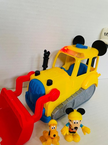 Disney Junior Mickey Mouse Bulldozer w/ Lights and Sounds - Complete and Works - Picture 3 of 7
