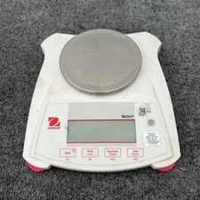 Ohaus  SPX421  Scout Electronic Portable Balance  Scale  No power Supply Used