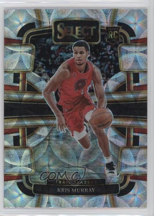 2023-24 Panini Select Concourse Scope Prizm Kris Murray #91 Rookie RC