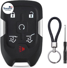 6 Button Key Fob Shell Replacement Fits for Chevy Suburban Tahoe GMC Yukon XL De