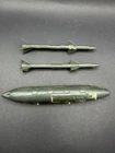 GI Joe Skystriker XP-14F Jet Medium Missile X2 & Bomb Vehicle Part ARAH 1983 Lot