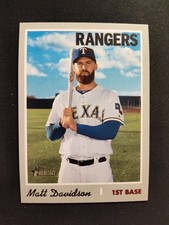 2019 Topps Heritage High Number - Matt Davidson #565 Texas Rangers 