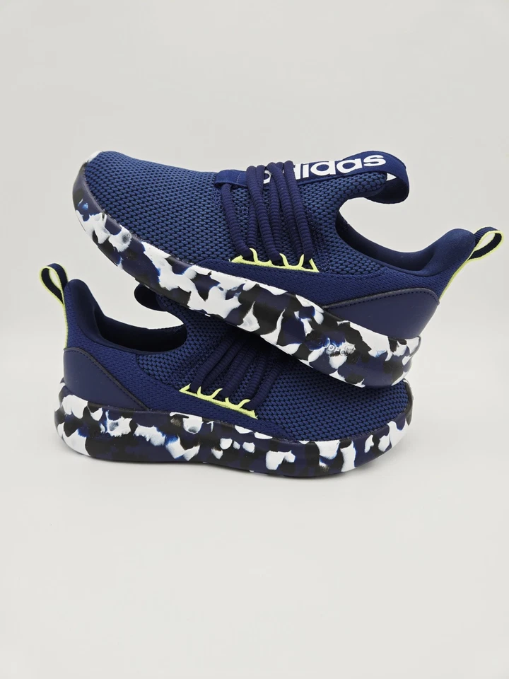 Adidas Lite Racer Adapt 7.0 K синий камуфляж кроссовки JS4347 кроссовки детей - Изображение 2 из 4