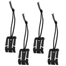4 Pcs Backpack Strap Buckle Webbing Cam Buckles, Metal Adjustable Accessories