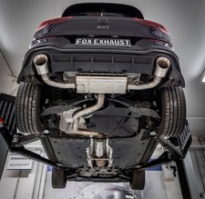  Sportauspuff-Anlage VW Golf 8 GTI Clubsport je 125mm doppelwandig