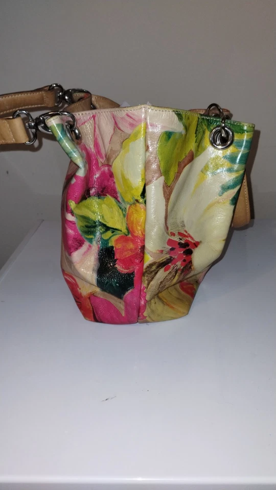 Bolso de Mano Maurizio Taiuti Cuero Genuino Hecho en Italia.  Exc. Estado. Envío gratis Foto 4 de 4