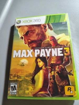 Max Payne 3 (Microsoft Xbox 360, 2012) New Sealed