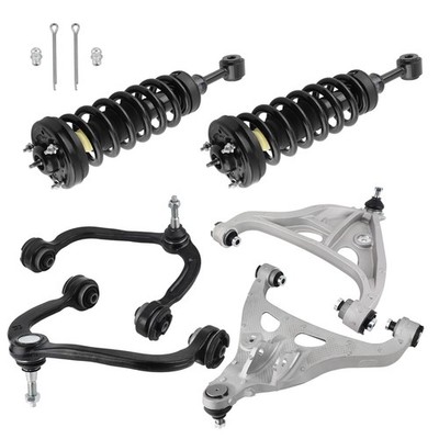 Front Struts w/Coil Springs + Control Arm For Ford F-150 2005-2008 4WD 171361