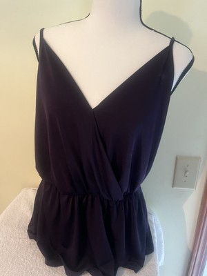 Express size Small new with tags white tank top strappy bust detail