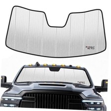 Windshield Sun Shade Compatible for 2019-2025 Ram 2019-25 Ram 2500-10