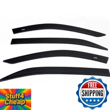 AVS Low Profile Rain Guards Dodge Ram 1500 Crew Cab Window Visors 2019-2025 4pc