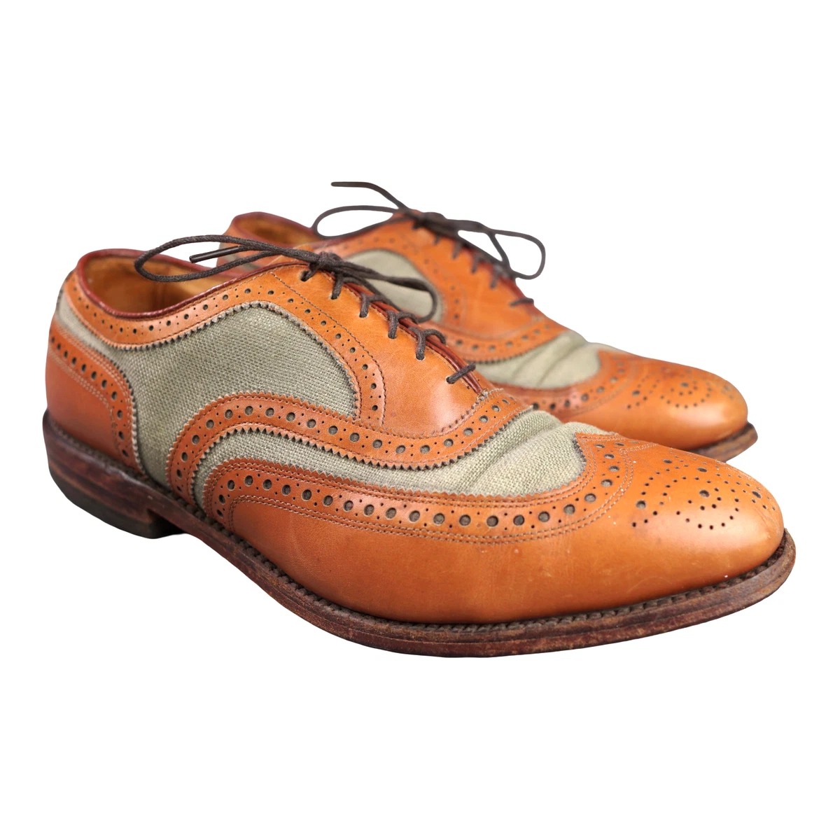 Allen Edmonds Men’s Red Leather Jingle Bell Moc Wingtip Oxfords Dress Shoes 9.5 McAllister Wingtip Oxford Dress Shoe | Men main image 2