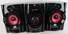 Bush 150W Red / Black HiFi System With DAB Radio -Cd Player -USB -Two Speakers
