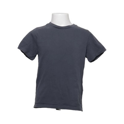 H&M, T-shirt, Größe: 122/128, Grau, Baumwolle, Einfarbig, Unisex (Kinder) #FBz
