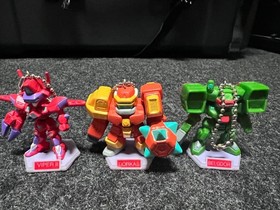 Sega Virtual-On Figuras Keychains Set  Retro  Unopened